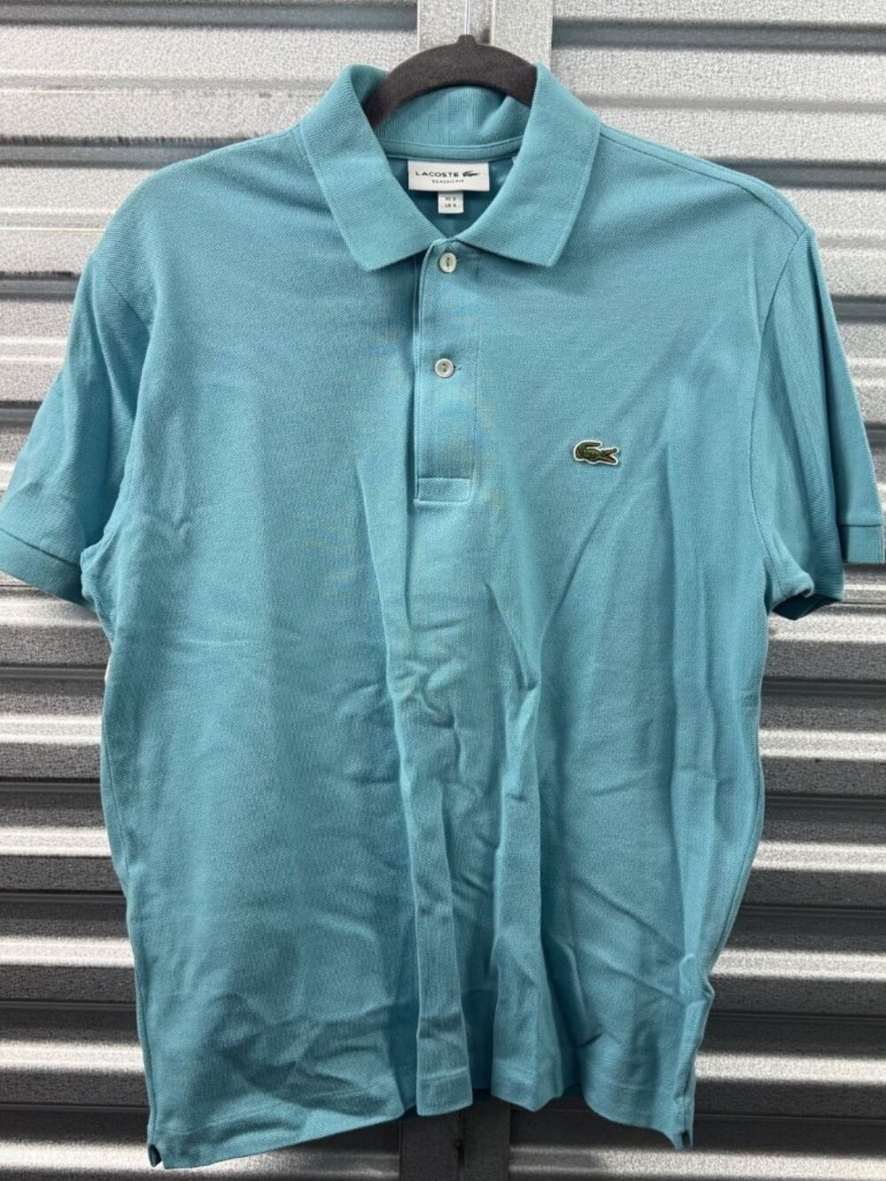 LACOSTE LIGHT BLUE CLASSIC FIT POLO SHIRT